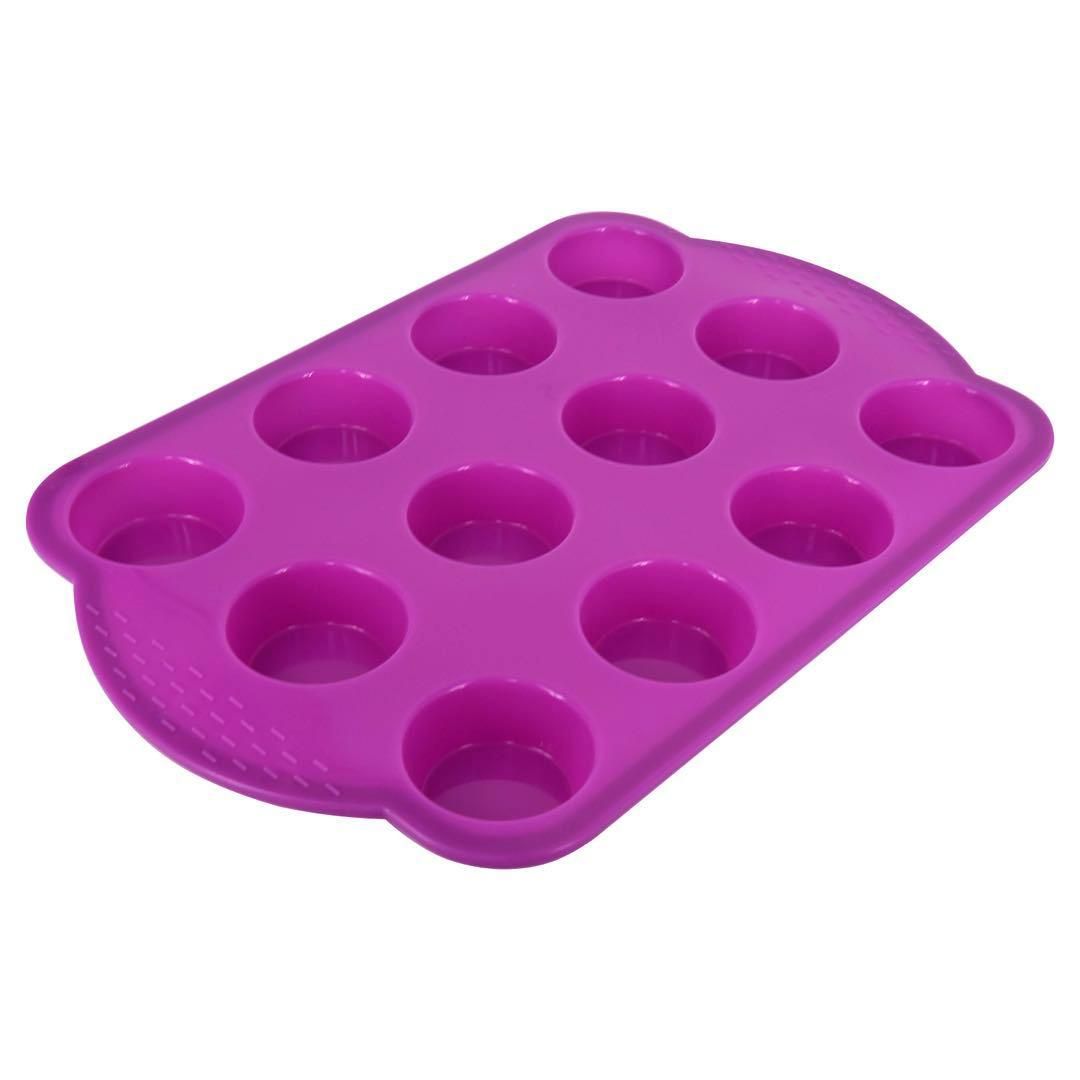 Mini Muffin Tray, Purple, Baking Tin for Muffins - Image 5