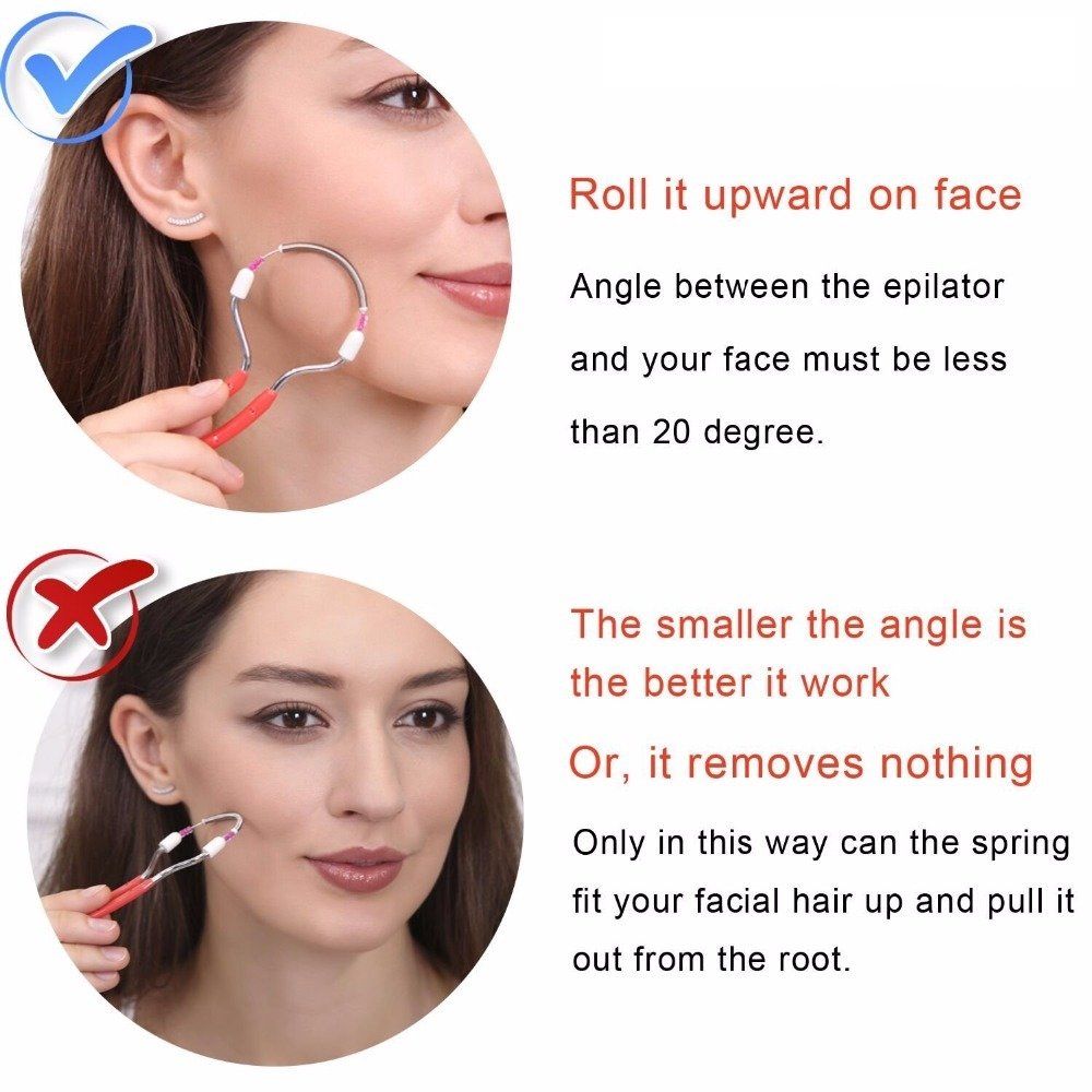 Facial hair remover Epistick, red - Image 2