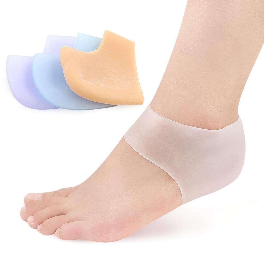 2-pack Transparent Silicone Heel Protectors, Shoe Inserts - Image 4
