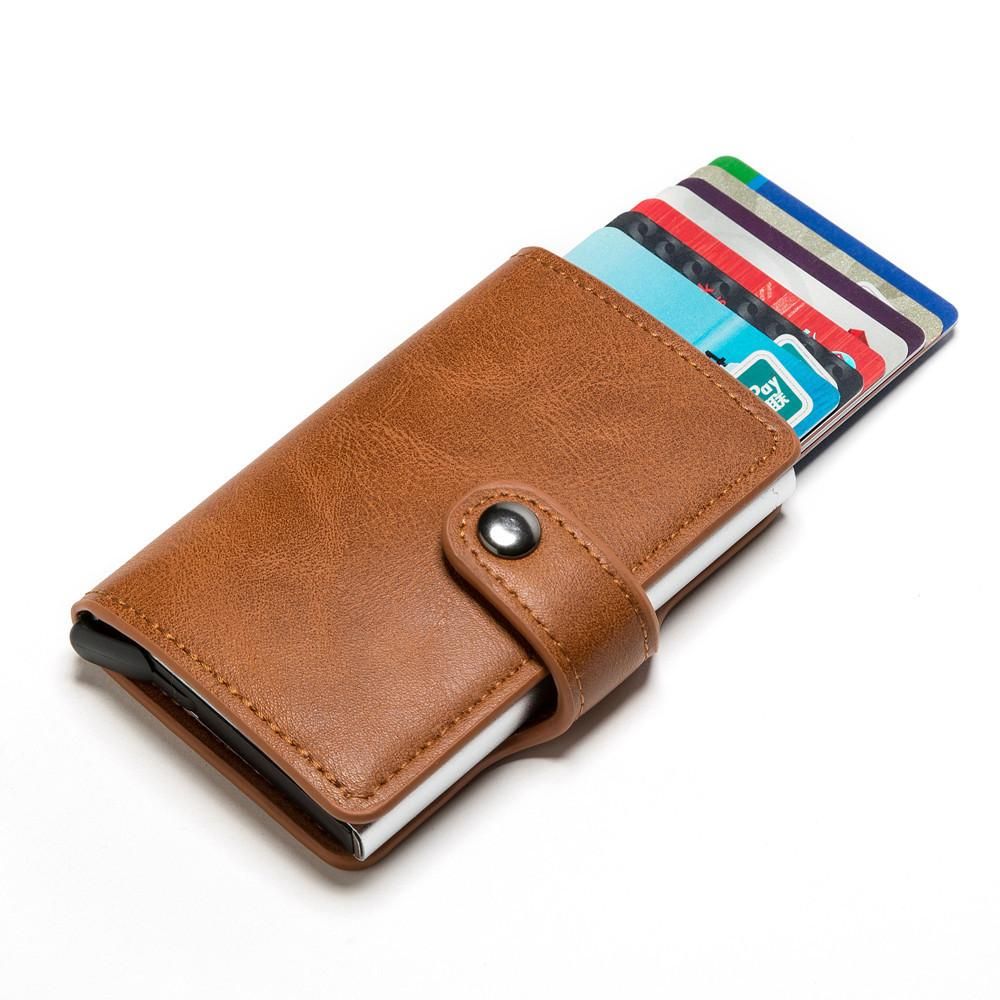 RFID NFC Card Holder Wallet, 5 Cards, Black - Image 7