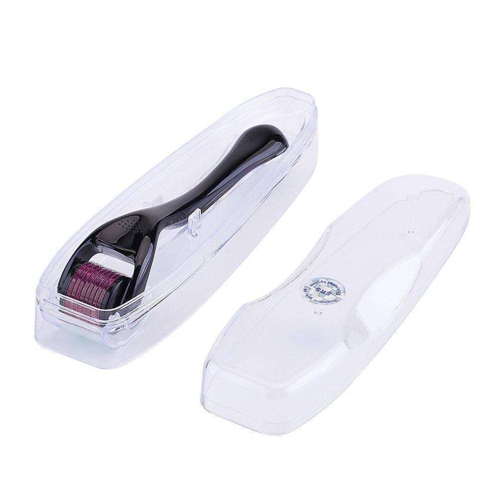 Skin Roller Microneedling Derma Roller for Skin Stimulation, Black - Image 2