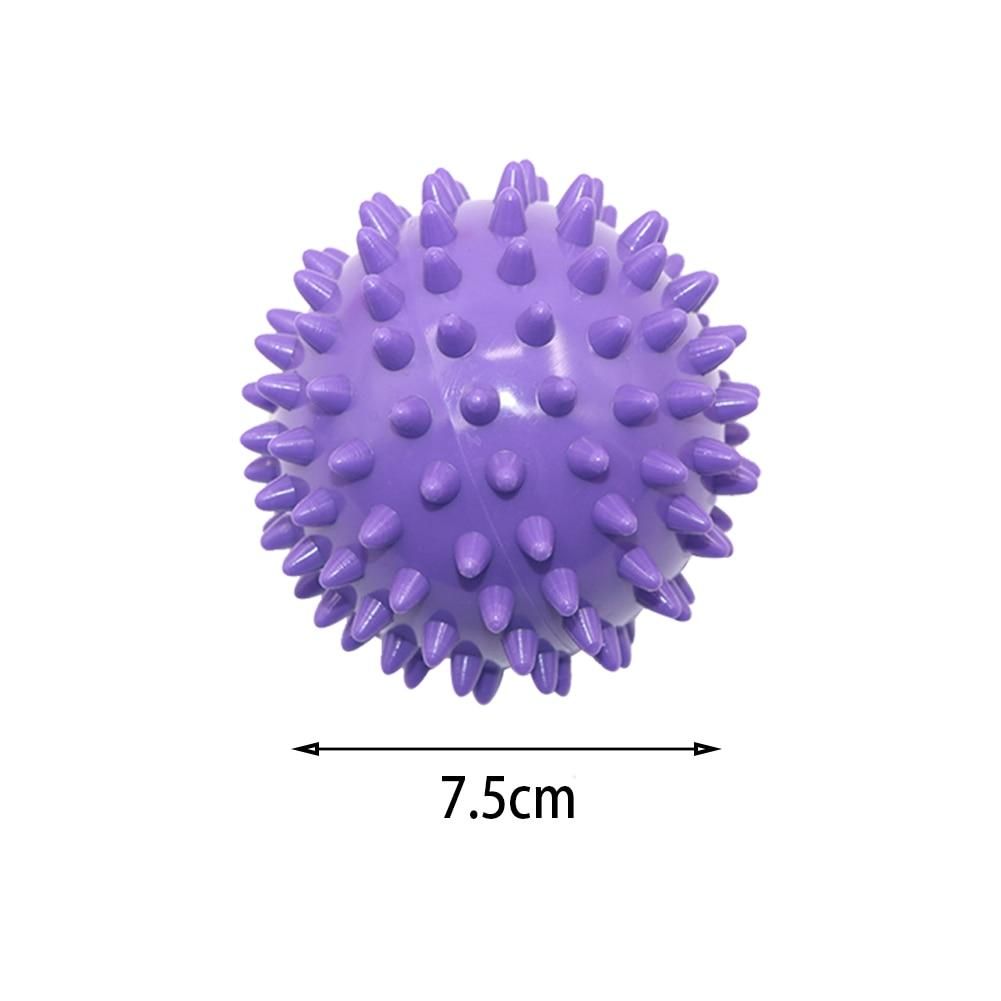 2pcs Spiky Ball Round Muscle Massage Roller, Random Color - Image 3