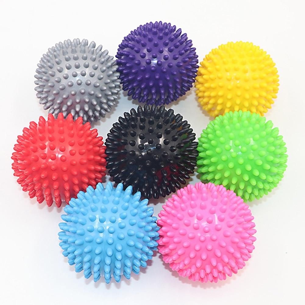2pcs Spiky Ball Round Muscle Massage Roller, Random Color - Image 4