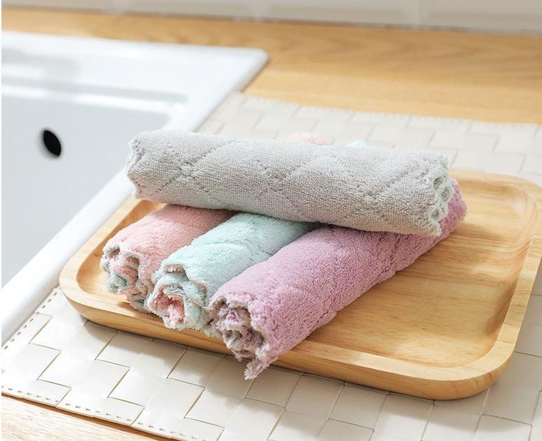 2pcs Microfiber Cloth, Super Absorbent Dishcloth - Image 5