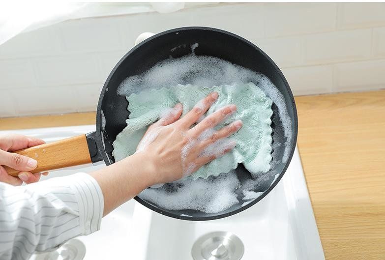 2pcs Microfiber Cloth, Super Absorbent Dishcloth - Image 7