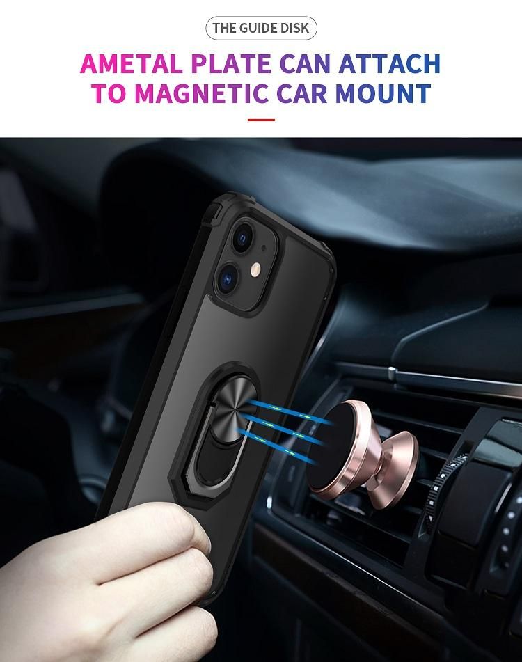 iPhone 12 Silicone Shockproof Cover, Black Transparent, Compatible with iPhone 12 Pro - Image 6