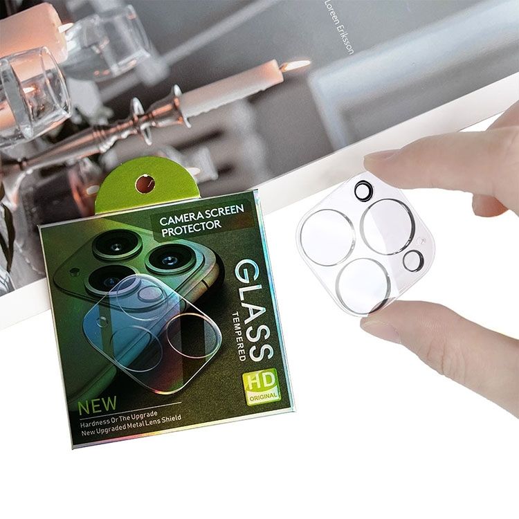 Tempered Glass Lens Protector for iPhone 15, Transparent, Compatible with iPhone 15 - Image 7