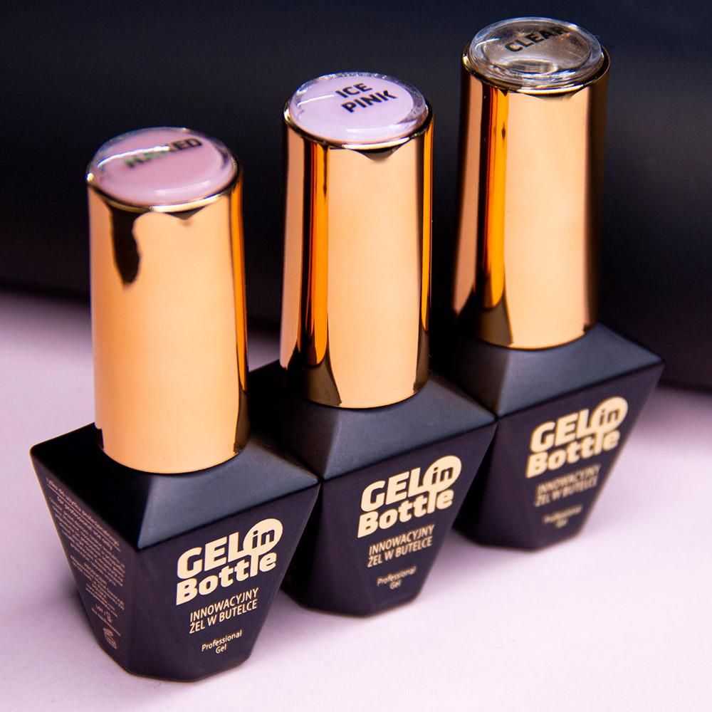Mollylac UV LED Gel 10g, Icy Pink Base Coat, Compatible with Mollylac - Image 4