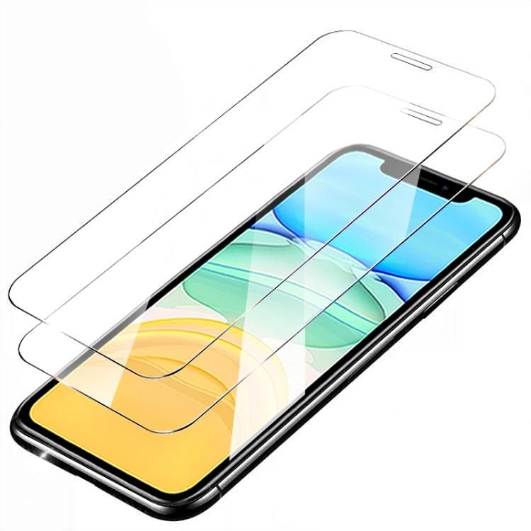 2pcs Tempered Glass Screen Protector for iPhone 12 12 Pro, Transparent - Image 1