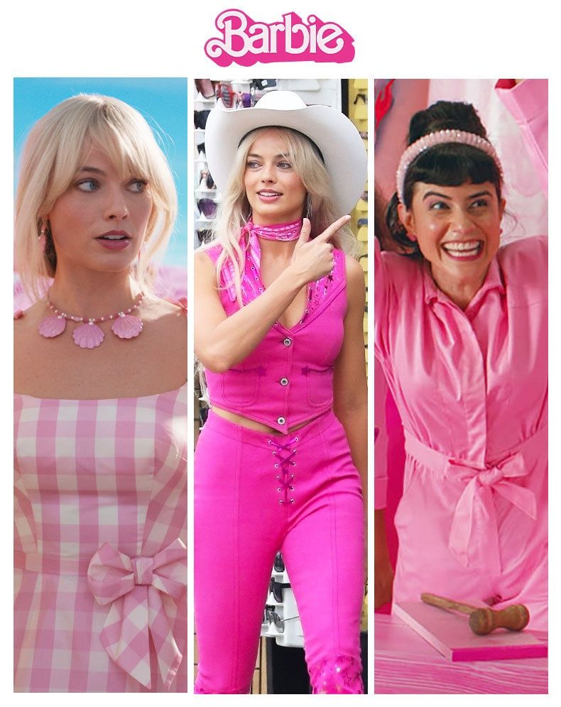 Barbie Jumpsuit Costume Light Pink, Size S for Halloween Cosplay - Image 5