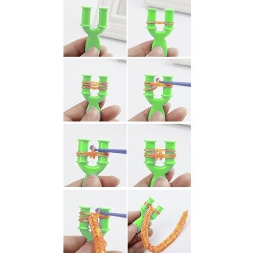 4400pcs DIY Loom Bands Rubber Band Kit, MultiColor - Image 3