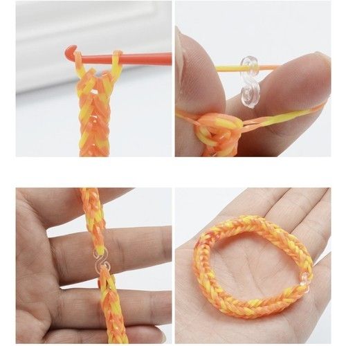 4400pcs DIY Loom Bands Rubber Band Kit, MultiColor - Image 4