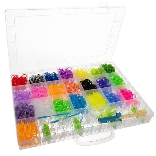 4400pcs DIY Loom Bands Rubber Band Kit, MultiColor - Image 7