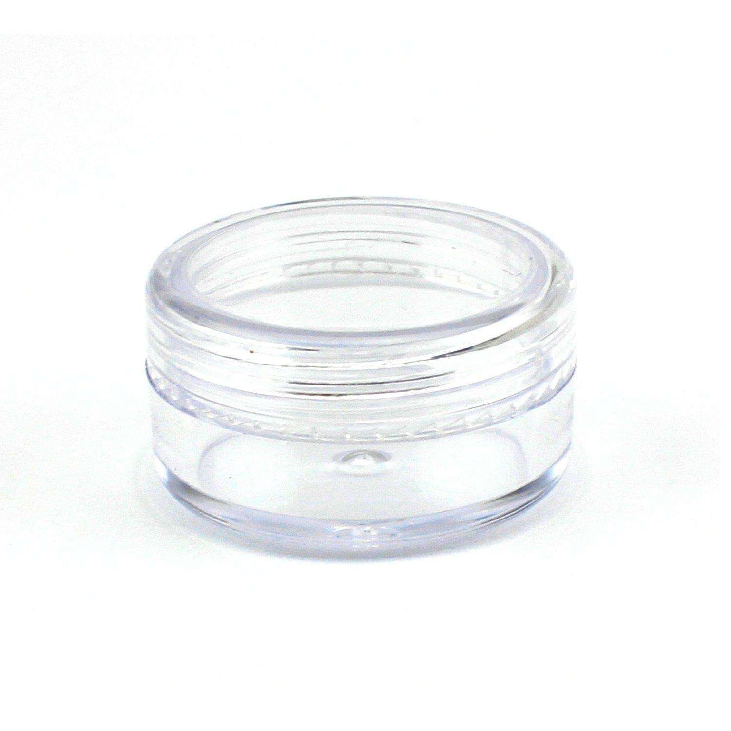 10pcs 5ml transparent storage jars, 5ml - Image 2