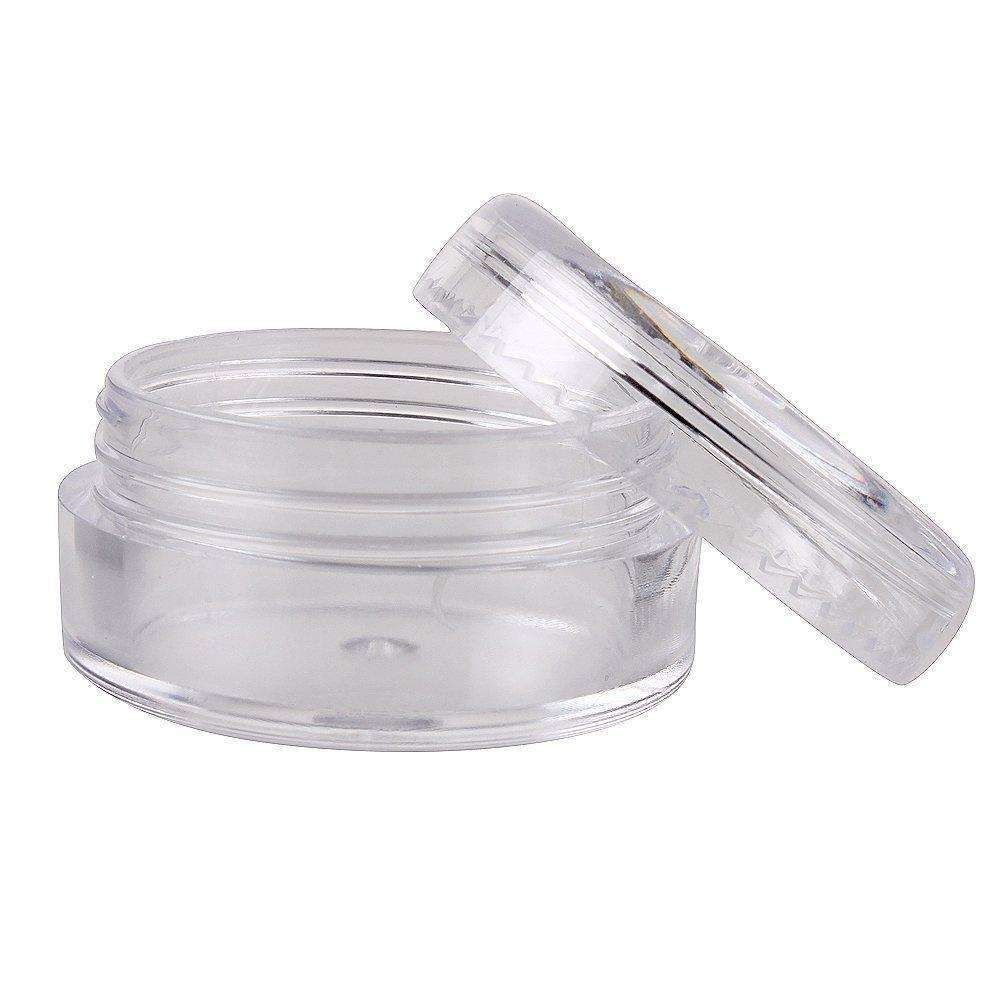 10pcs 5ml transparent storage jars, 5ml - Image 3