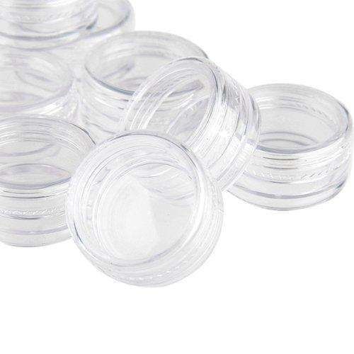 10pcs 5ml transparent storage jars, 5ml - Image 4