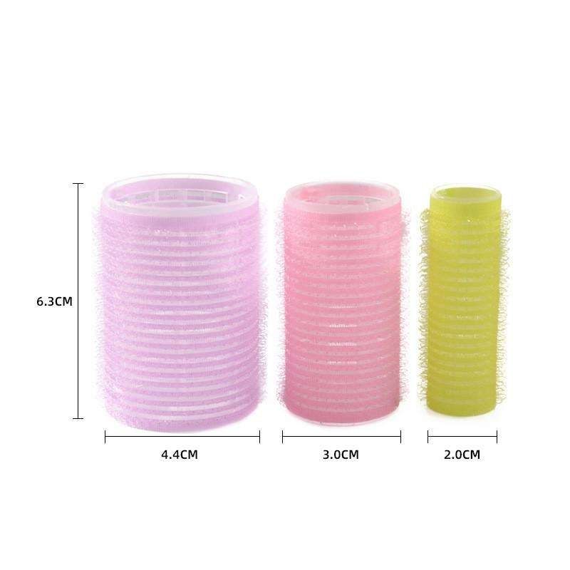 25-pack MultiColor Hair Rollers Clips Comb with Dividers - Image 3