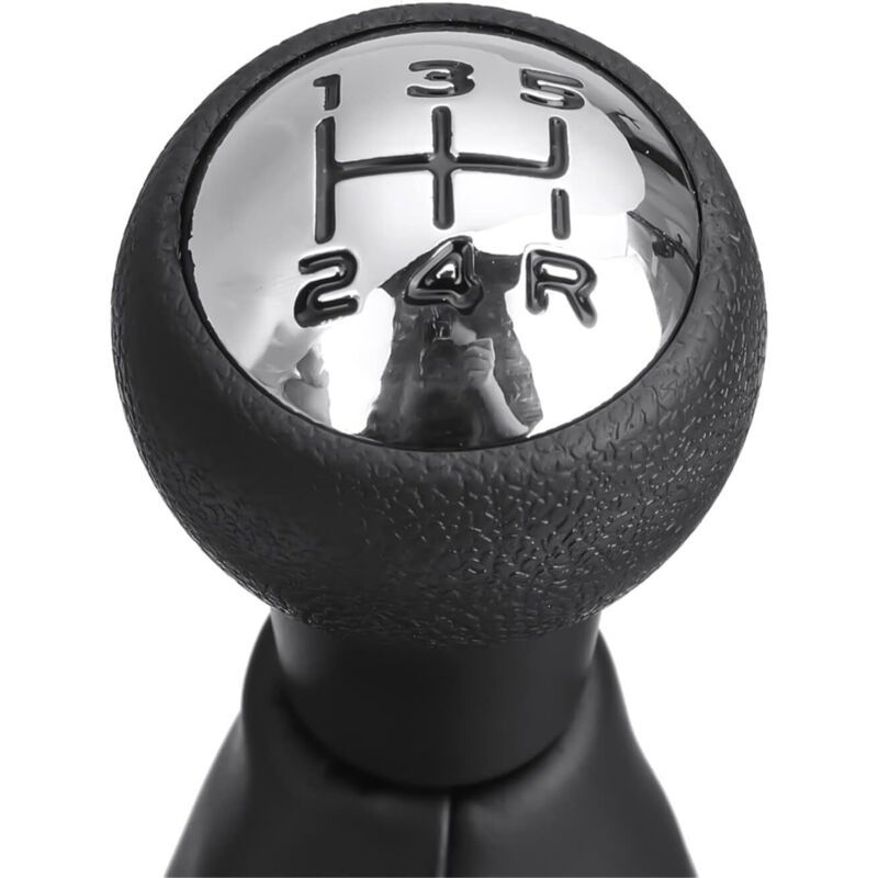 5 Speed Gear Shift Knob and Gaiter Compatible with Citroen C3 and Peugeot Partner 2008 to 2021 - Image 2
