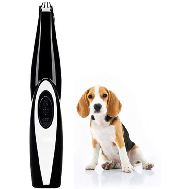 USB Rechargeable Cordless Pet Hair Trimmer for Dogs and Cats Paws Ears and Face - Image 1
