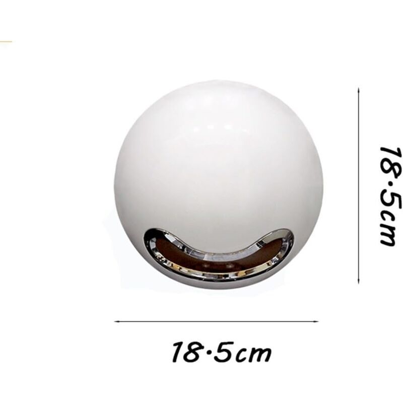 Waterproof Punch Free Candy Ball Toilet Paper Holder Plastic Bathroom Roll and Towel Holder Multicolor, 18.5cm Diameter - Image 4