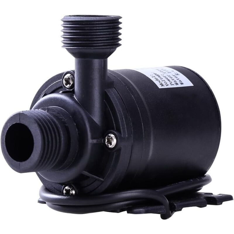 DC 12V Brushless Submersible Water Pump for Fountain Pool Solar Circulation, 800L per Hour 5M Lift - Image 1