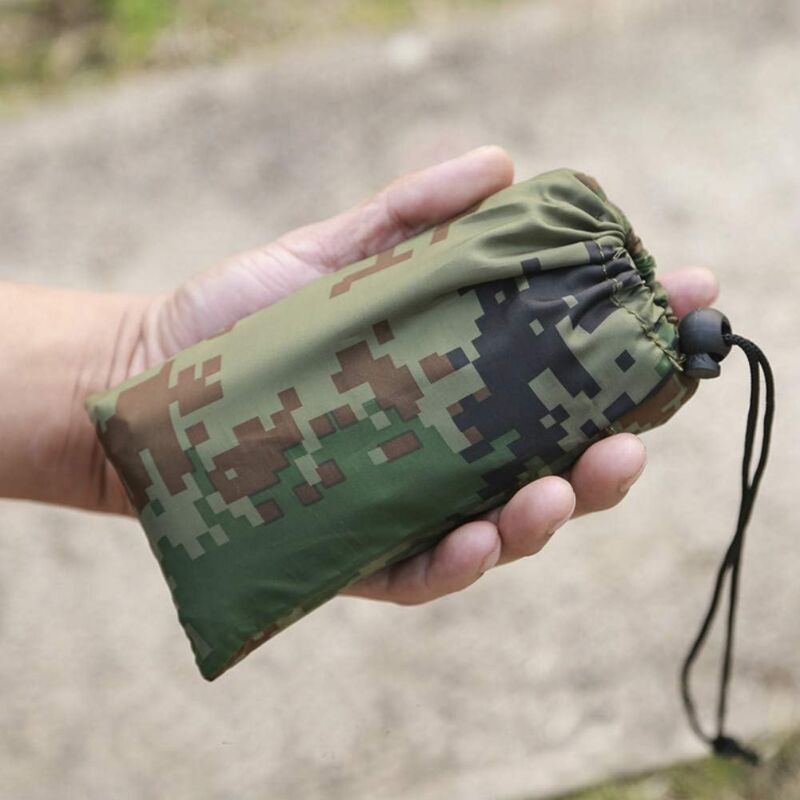 Camping Waterproof Tarpaulin Portable Ripstop Rain Tarp Sunshade for Hiking Picnic, 300 x 290cm - Image 2