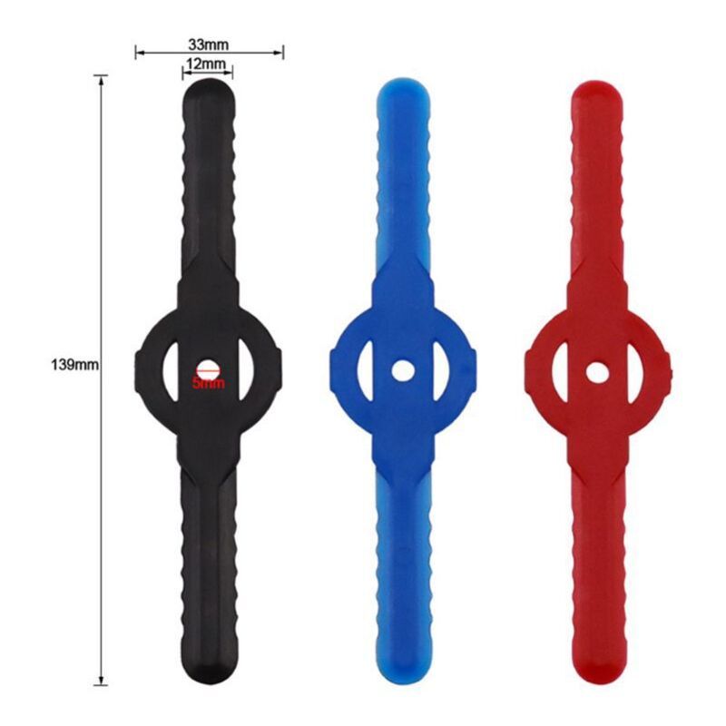 24 Pack Red Plastic Strimmer Knives Replacement Blades for Cordless String Trimmer - Image 4