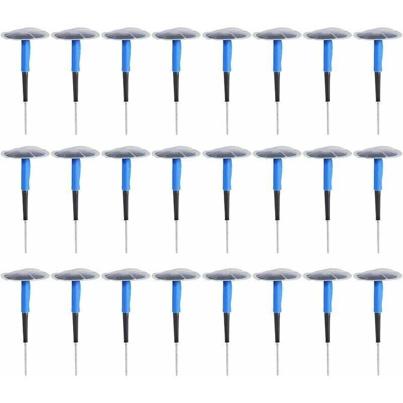 24 Pack Universal Tubeless Tire Puncture Repair Mushroom Plugs for Car Motorcycle, 36 x 4mm - Image 3