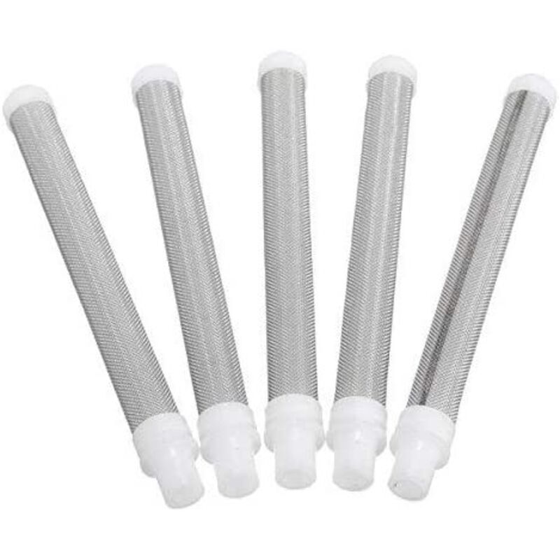 5 Pack 60 Mesh Airless Spray Gun Filter Elements Compatible with Wagner Paint Spray Gun - Image 4