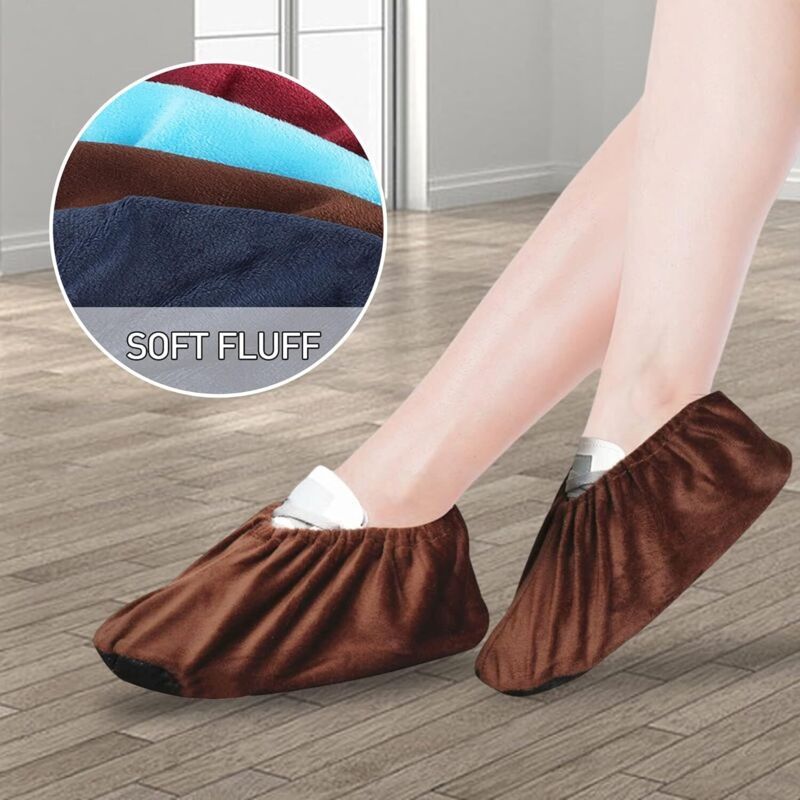 5 Pair Grey Adult Overshoe Covers, EU 37 to 43 - Image 3