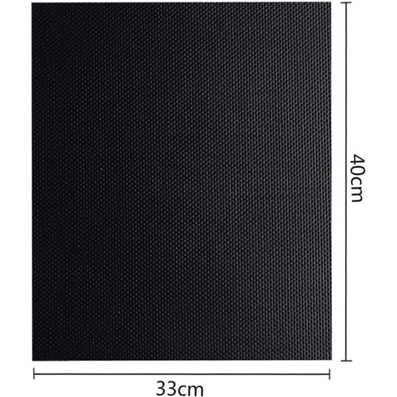 5 Pack Non Stick BBQ Grill Mats Reusable PTFE Teflon Baking Mats for Gas Charcoal Electric Grills - Image 4