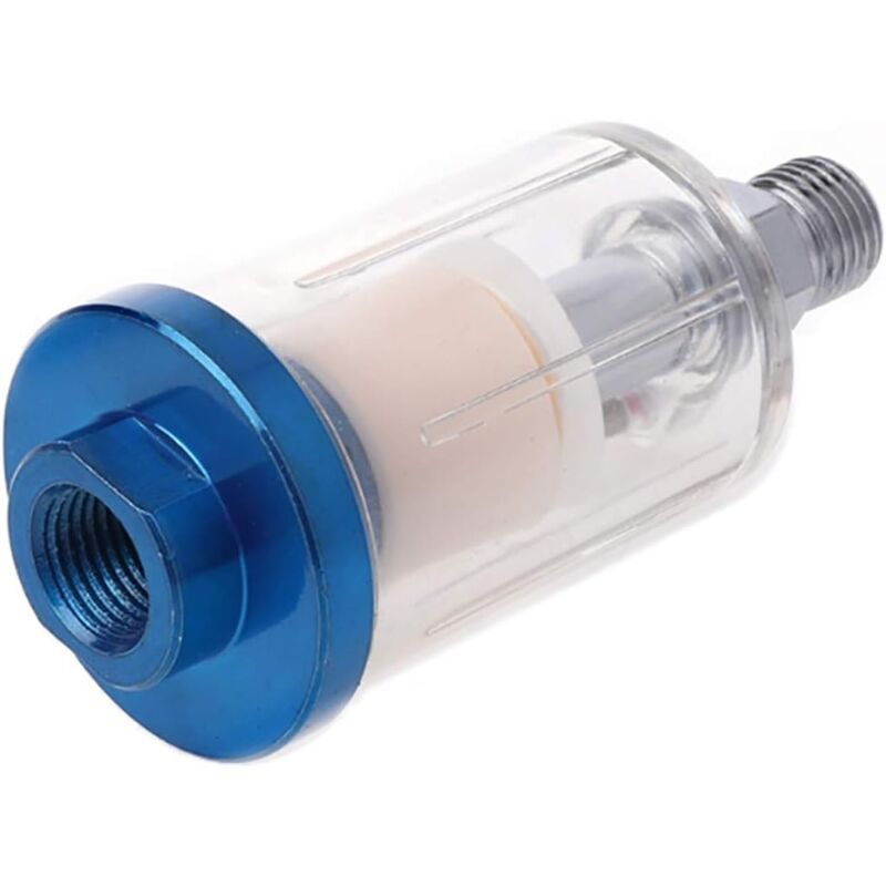 Pneumatic Spray Gun Regulator with Pressure Gauge Water Trap Air Filter Separator, 0.25 Inch - Image 4