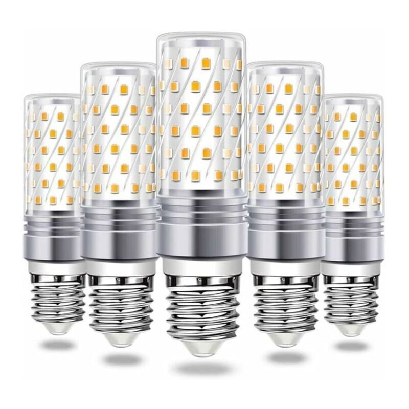 5 Pack E27 LED Corn Bulbs 16W 900lm AC 230V 360 Degree Beam, 6000K - Image 1