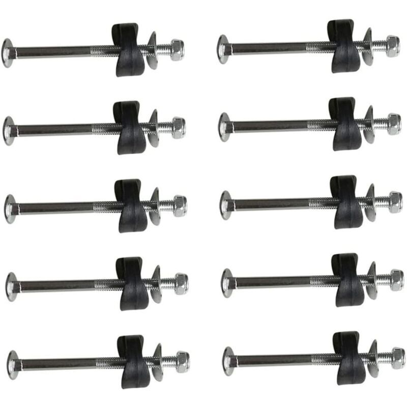 10 Pack Trampoline Screws Replacement Parts Stability Tool for Fixed Trampoline - Image 1