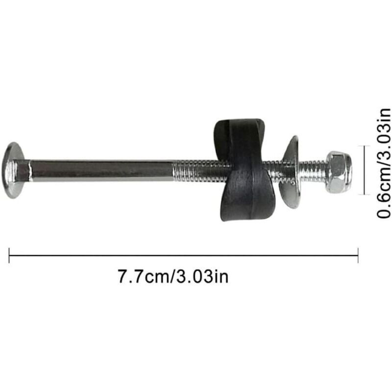 10 Pack Trampoline Screws Replacement Parts Stability Tool for Fixed Trampoline - Image 3