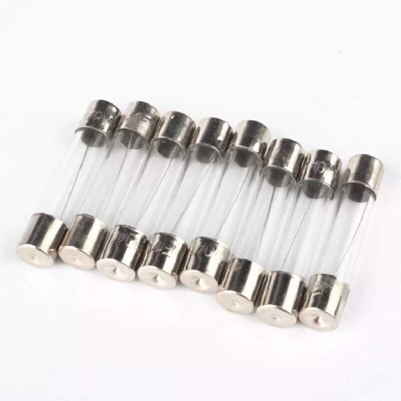 100 Pack Glass Fuse Assortment in Box, 5 x 20mm 0.2A to 20A - Image 4