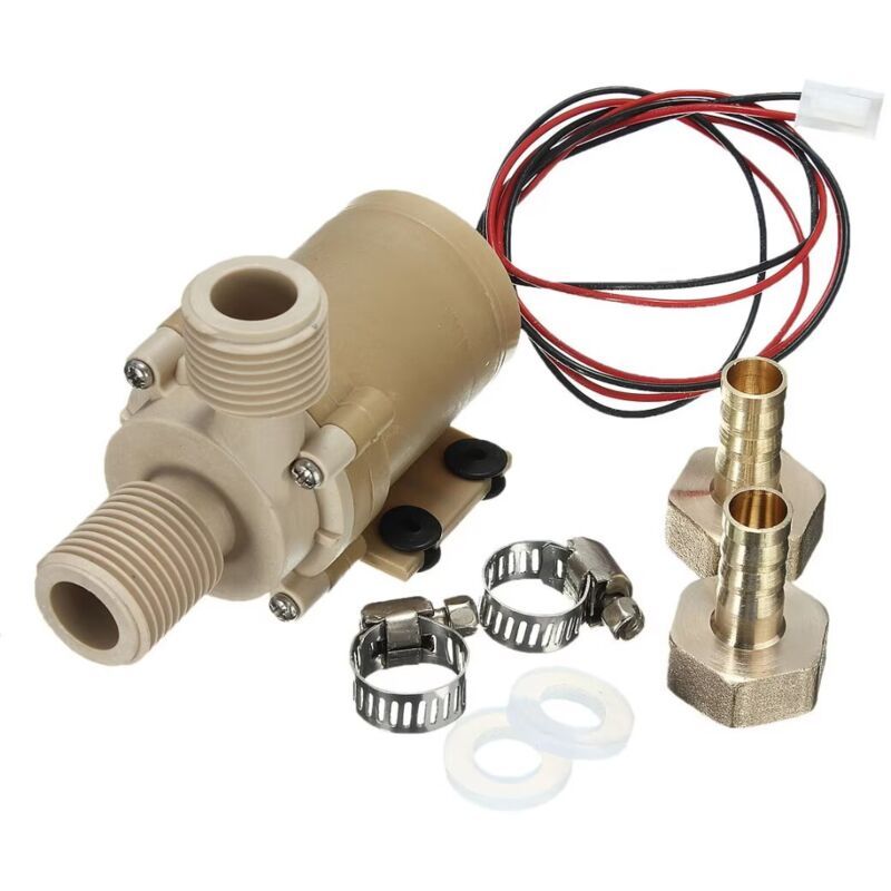 BYT-7A006 Solar Water Heater Circulating Pump Low Noise DC 12V 2.1 gpm - Image 1