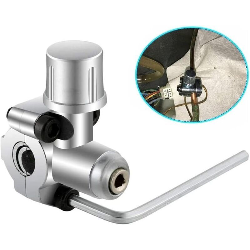 2 Pieces BPV-31 Perforated Valve, Air Conditioning Replacement Valve Compatible with Outer Diameter Pipes, 0.25 Inch, 0.3125 Inch, 0.375 Inch - Image 3