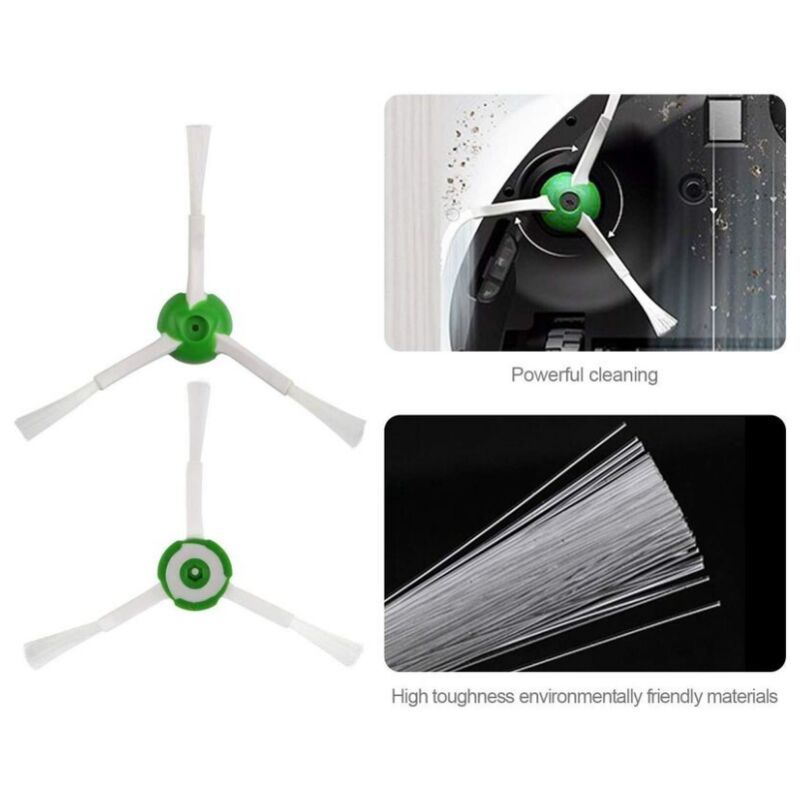 Replacement Parts Kit Compatible with Roomba i7 E5 E6 E7 with Side Brushes Rollers and HEPA Filters - Image 3
