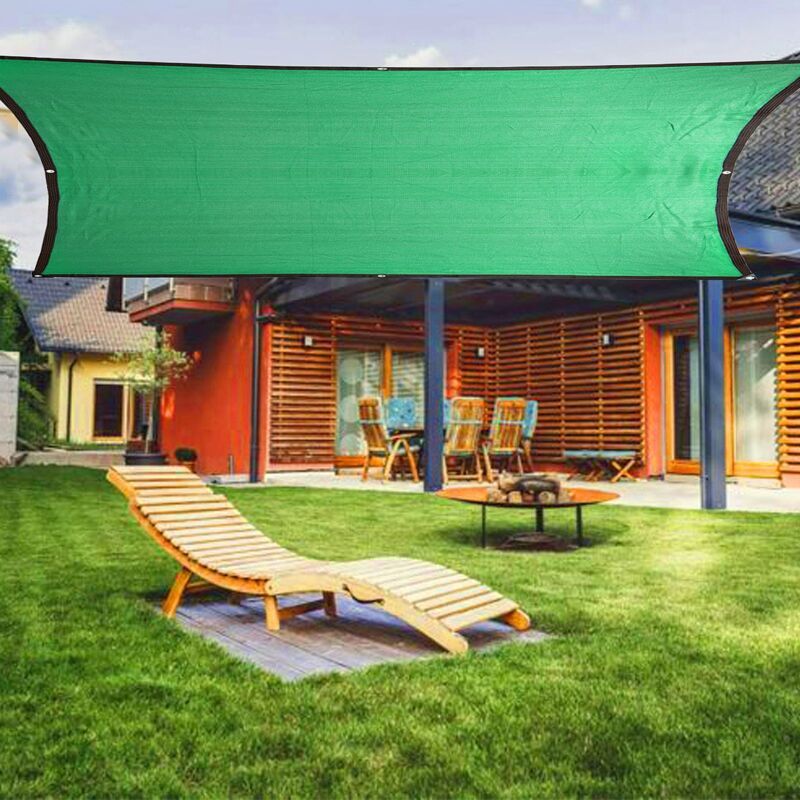 Shading Insulation Net Blue Thickening Shading Net Courtyard Outdoor Shading Net Suitable for Outdoor, Courtyard Use, 2 x 4m - Image 1