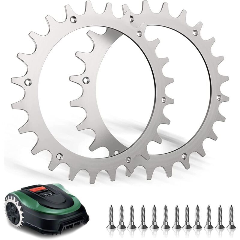 2 Pieces Stainless Steel Cleats, Compatible with Bosch Indego - Image 1