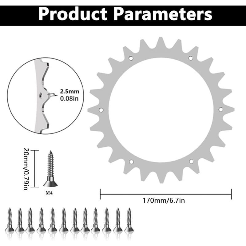 2 Pieces Stainless Steel Cleats, Compatible with Bosch Indego - Image 4