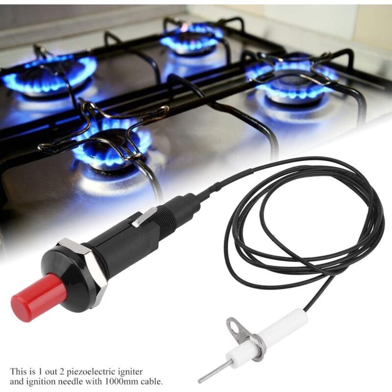 Piezo Igniter Kit for Barbecue Gas Grill Cooker Piezo Spark Ignition Kit, Piezo-1 - Image 4
