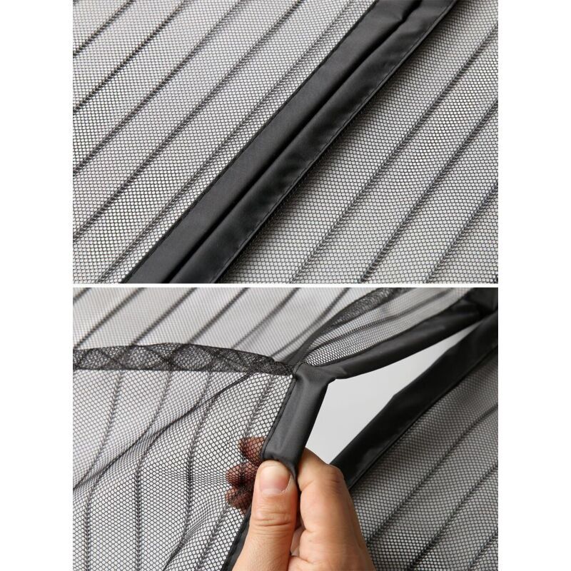 Magnetic Mosquito Net Curtain, Magnet Mosquito Net Door, Anti Mosquito Curtain Door, Patio Keeps Mosquitoes and Insects Out White 100x210CM - Image 2