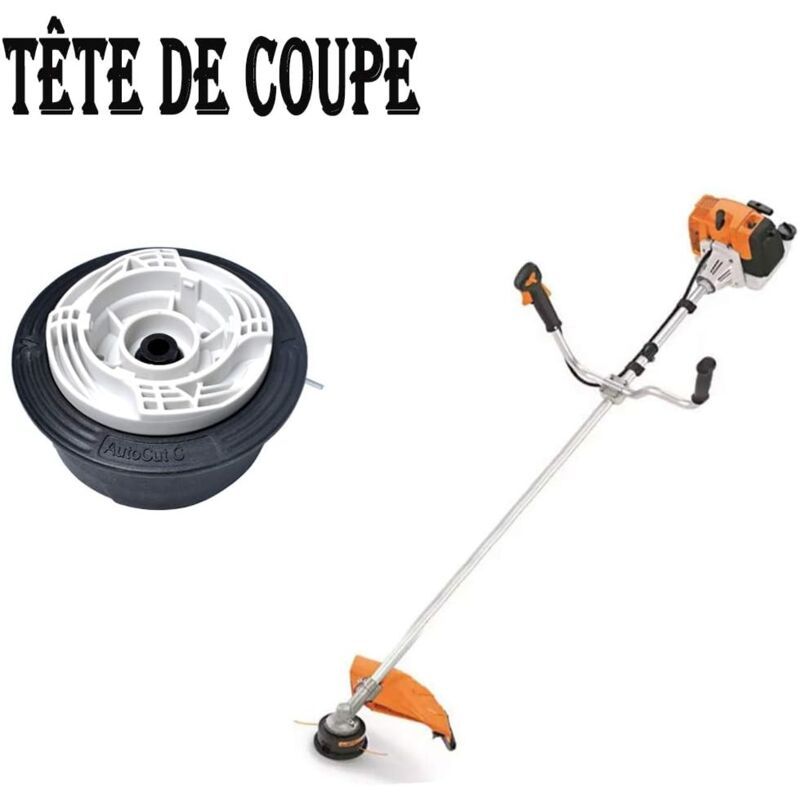 Replacement C6 2 Strimmer Head 4006 710 2126 Compatible with Stihl FS38, FS40, FS45, FS46, FS50, FSE60, FSE71, FSE81 Brush Cutters - Image 4