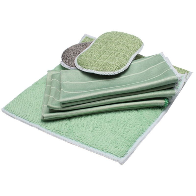 6 Pack Bamboo Microfiber Cloths Clean and Polish All Smooth and Fragile Surfaces Glass, Bodywork, Glass Ceramic, Glasses, Screen - Image 3