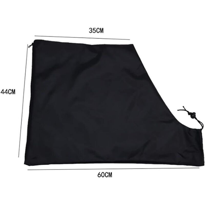 Zipper Bag for Leaf Blower Vacuum Cleaner, 420D Oxford Dustproof Waterproof Dustproof Vacuum Bag Replacement Bag - Image 2