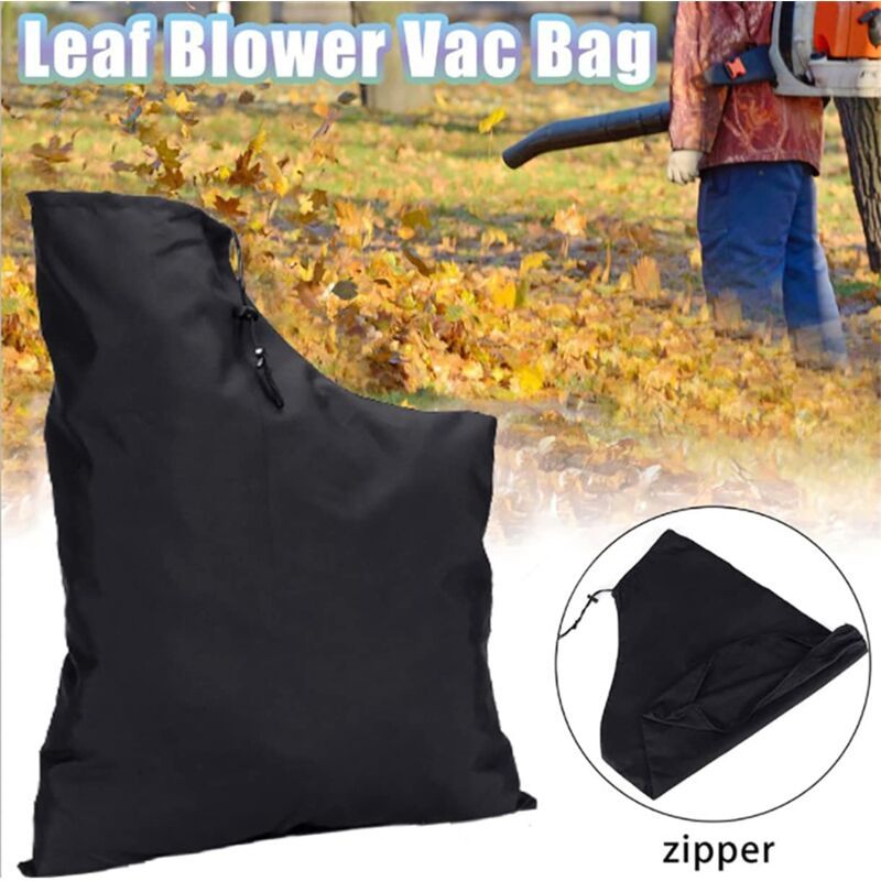 Zipper Bag for Leaf Blower Vacuum Cleaner, 420D Oxford Dustproof Waterproof Dustproof Vacuum Bag Replacement Bag - Image 3