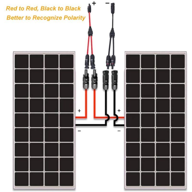 Solar Connector, mc4 Connector, PV Connector, Solar Photovoltaic Connector, Male Female Solar Panel Cable Connectors, Waterproof Seal, 4 Pairs - Image 3