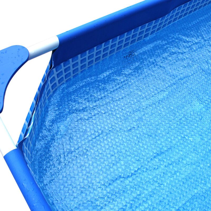Rectangular Bubble Cover X for Swimming Pool Blue, 300cm, 200cm - Image 1